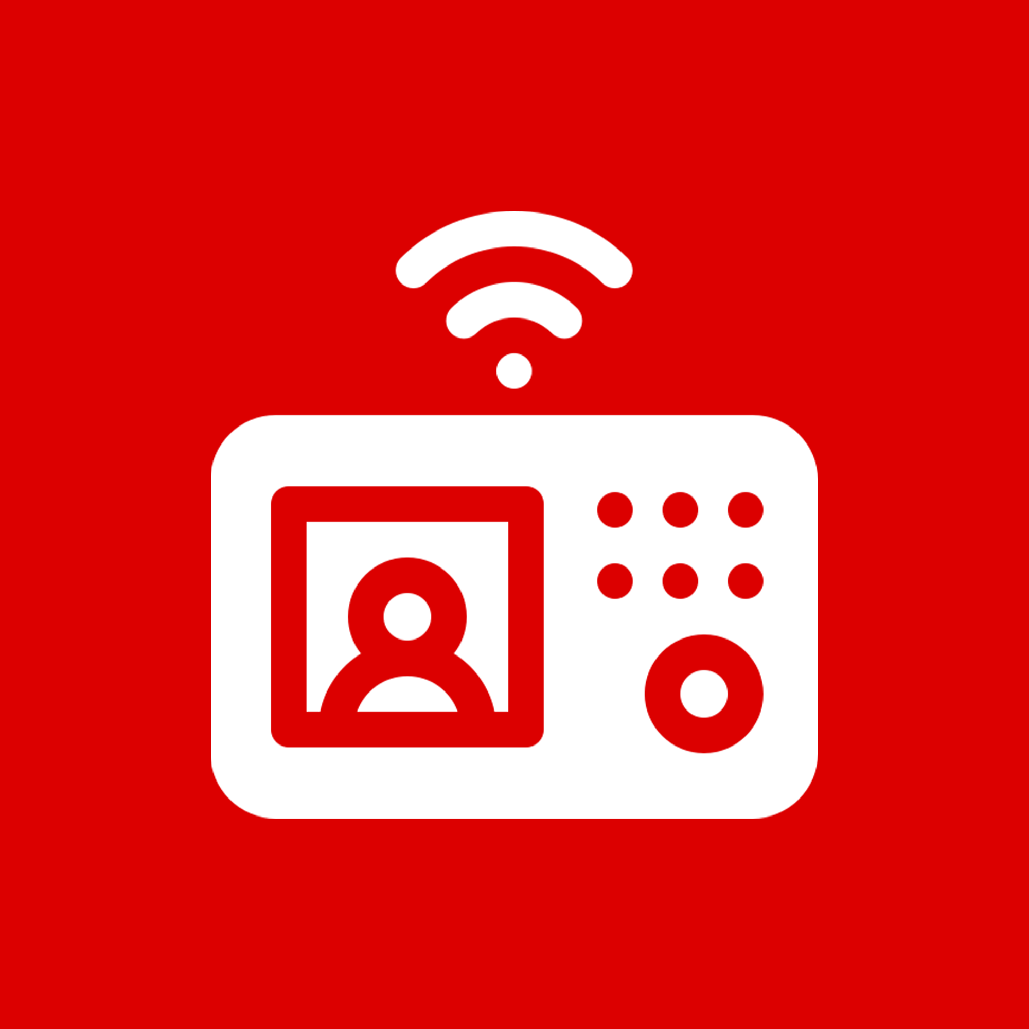 Video Door Phone Icon